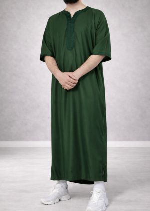Moroccan “Heritage” Kandora Green by Djellaba Men