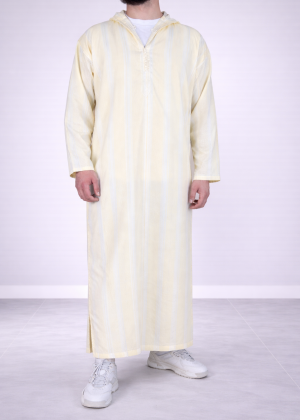 Moroccan Djellaba “Atlas” Yellow from Djellaba Men