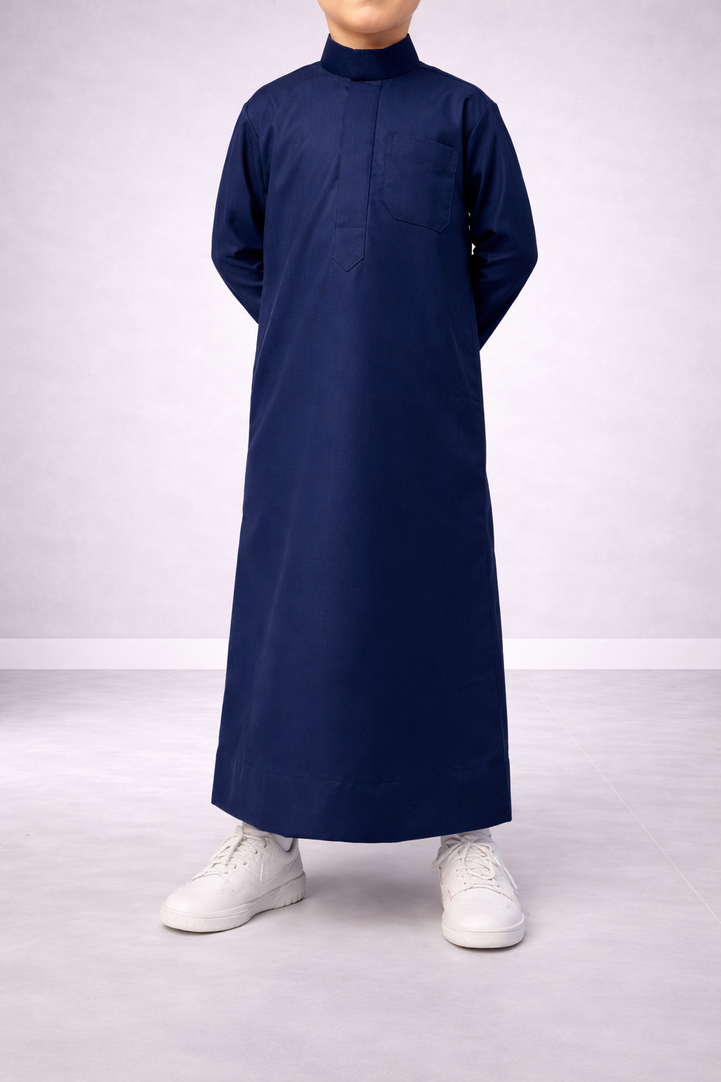 Saudi Qamis for Boys “Signature” Navy Saudi Qamis for Boys “Signature” Navy