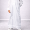 Emirati Qamis for Boys “Heritage” White