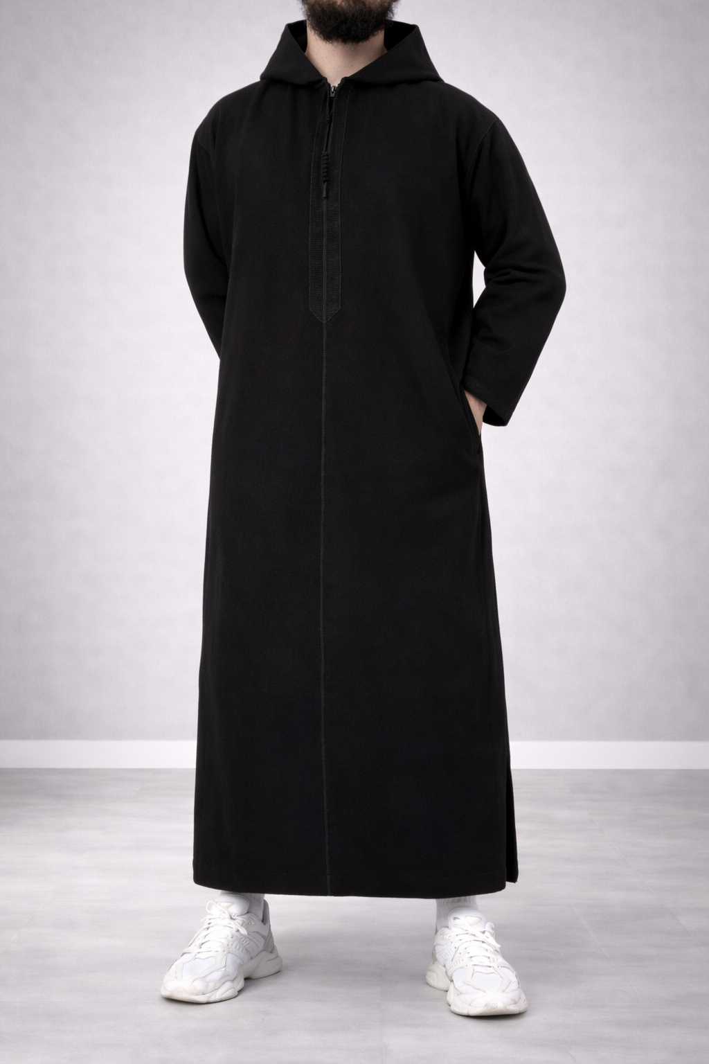 Rif Midnight – Marokkaanse Djellaba Mannen Rif Midnight – Marokkaanse Djellaba Mannen