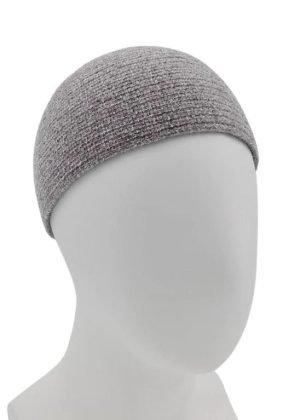 Gebedsmuts ‘Velvet Basic’ Lichtgrijs