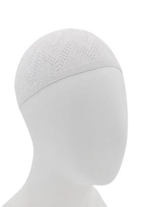 Gebedsmuts 'Cottonmix Subtle' Wit