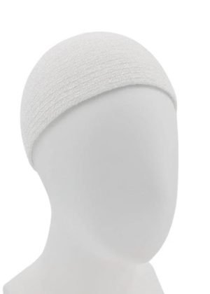 Gebedsmuts ‘Velvet Basic’ Wit